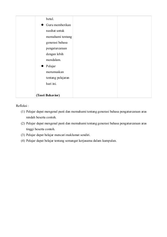 5.1.2 generasi dan aras bahasa pengaturcaraandoc