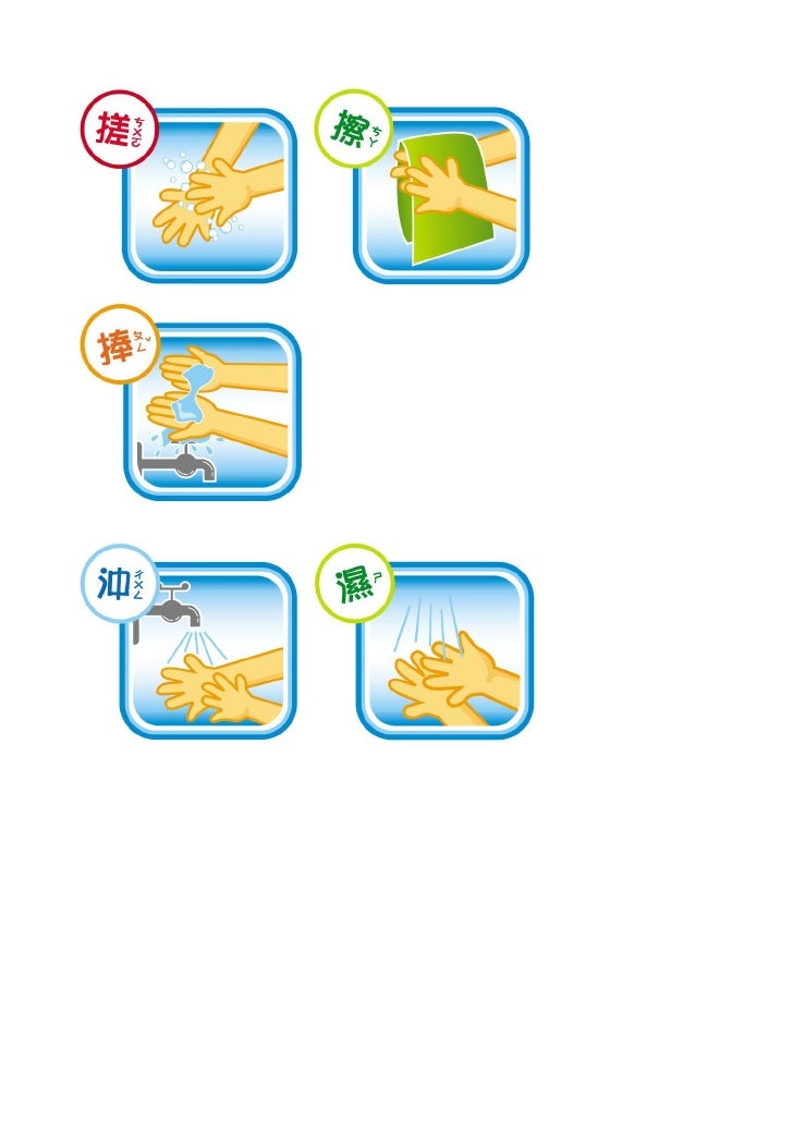 洗手5步驟