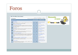 Foros
 