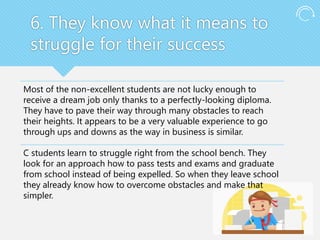 10 Reasons Why ‘C’ Students End Up Being More Successful After ...