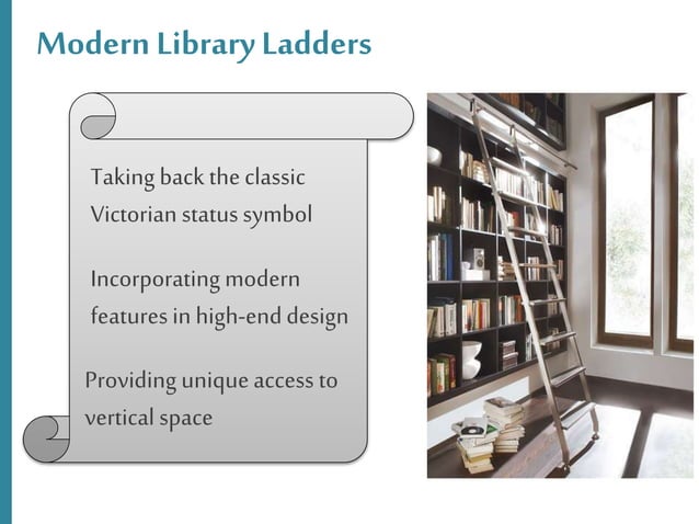 The History of Library Ladders | PPTX