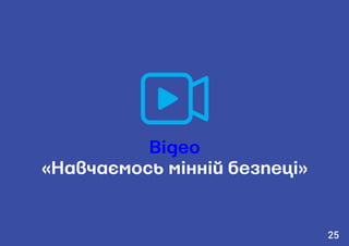 Відео
«Навчаємось мінній безпеці»
25
 