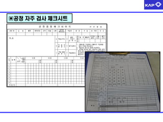 ▣공정 자주 검사 체크시트

 