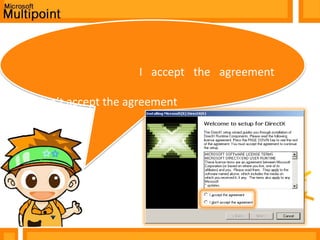 44จะปรากฏหน้าต่างข้อตกลงในการใช้โปรแกรมครับ