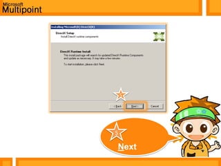        จะปรากฏหน้าจอกำลังติดตั้งโปรแกรมดังรูป ต้องรอสักครู่นะครับ