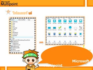      ในการจัดกิจกรรมการเรียนการสอนครูดับเบิลคลิกที่ไอคอน Shortcut to Microsoft Multipointที่อยู่บน Desktop จะสามารถใช้สู่โปรแกรม Microsoft Multipointได้เลยครับ
