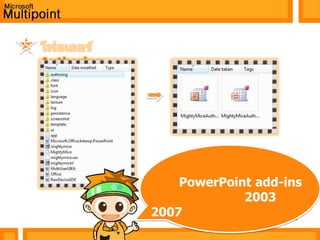 ไม่ยากเลยใช่ไหมครับกับการติดตั้งโปรแกรมMicrosoft Multipoint และโปรแกรมสนับสนุนการใช้โปรแกรม Microsoft Multipoint ต่อจากนี้เราไปดูกันครับ ว่าโฟลเดอร์ของโปรแกรมมีอะไรบ้างและมีหน้าที่อะไร ประโยชน์อย่างไร ไปดูพร้อมๆกับผมเลยครับ