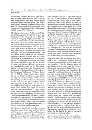 5. LTG-Sitzung am 18. Juni 2009