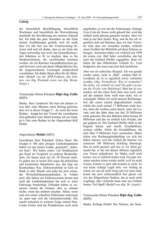 5. LTG-Sitzung am 18. Juni 2009