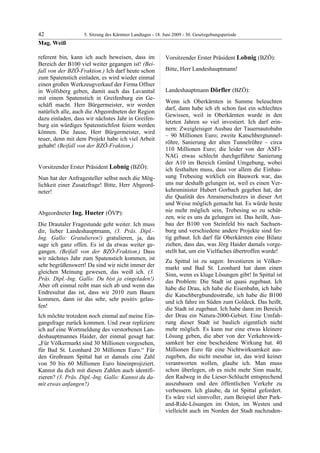 5. LTG-Sitzung am 18. Juni 2009