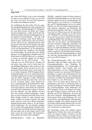 5. LTG-Sitzung am 18. Juni 2009