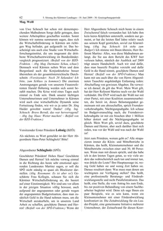 5. LTG-Sitzung am 18. Juni 2009