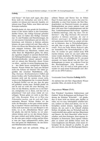 5. LTG-Sitzung am 18. Juni 2009