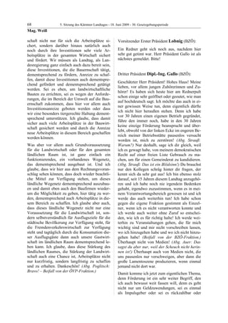 5. LTG-Sitzung am 18. Juni 2009