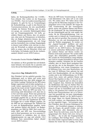 5. LTG-Sitzung am 18. Juni 2009