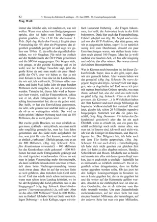 5. LTG-Sitzung am 18. Juni 2009