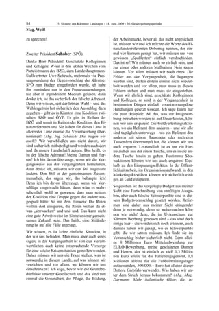 5. LTG-Sitzung am 18. Juni 2009