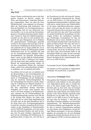 5. LTG-Sitzung am 18. Juni 2009