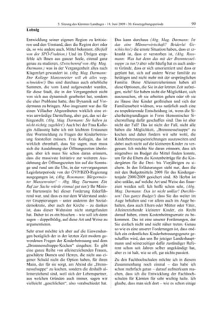 5. LTG-Sitzung am 18. Juni 2009