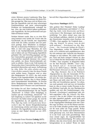 5. LTG-Sitzung am 18. Juni 2009