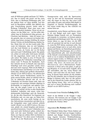 5. LTG-Sitzung am 18. Juni 2009