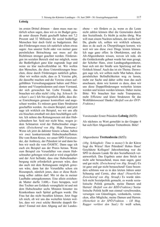 5. LTG-Sitzung am 18. Juni 2009