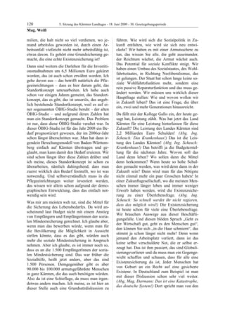 5. LTG-Sitzung am 18. Juni 2009