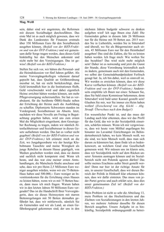 5. LTG-Sitzung am 18. Juni 2009