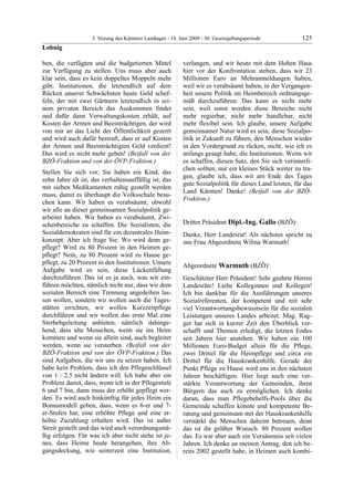 5. LTG-Sitzung am 18. Juni 2009