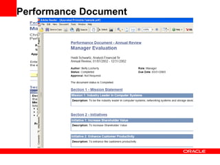 Performance Document  