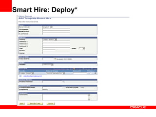 Smart Hire: Deploy* 