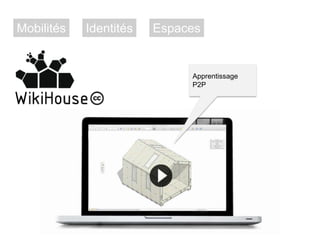 Mobilités

Identités

Espaces

Apprentissage
P2P

 