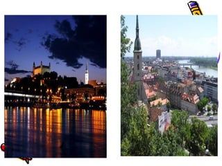 ГРАДОВЕ В СЛОВАКИЯ
• В Словакия има 140 населени места със статут
  на град. От тях единствено столицата
  Братислава и Ко...