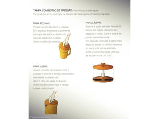 Tipos de tampas e cuidados com sua tupperware