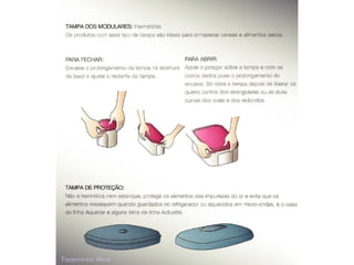 Tipos de tampas e cuidados com sua tupperware