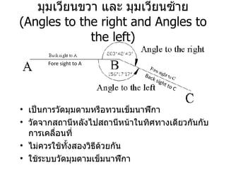 บทที่ 5 มุม แบริงส์ และแอซิมัธ | PPT