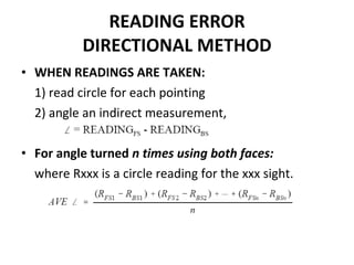 Reading Error บทที่ 5 มุม แบริงส์ และแอซิมัธ | PPT