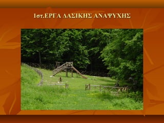 1στ.ΕΡΓΑ ΔΑΣΙΚΗΣ ΑΝΑΨΥΧΗΣ1στ.ΕΡΓΑ ΔΑΣΙΚΗΣ ΑΝΑΨΥΧΗΣ
 