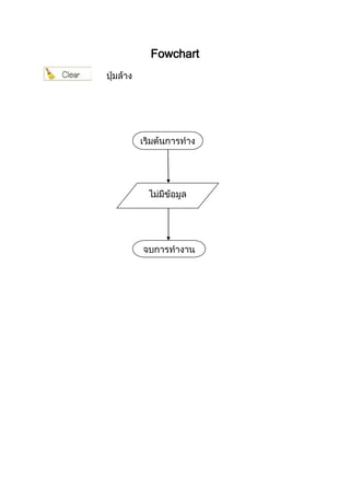 Fowchart
 