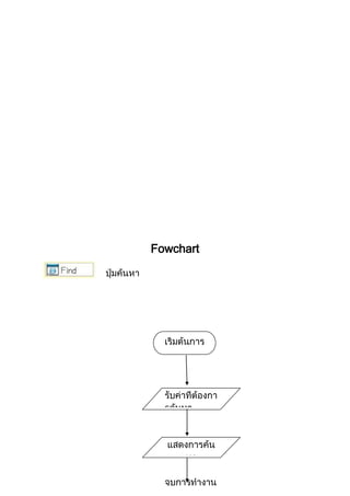 Fowchart
 
