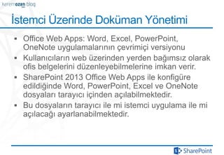 İstemci Üzerinde Doküman öԱپ
 