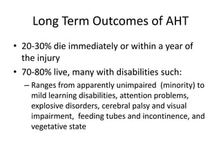 Abusive Head Trauma | PPTX