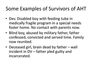 Abusive Head Trauma | PPTX