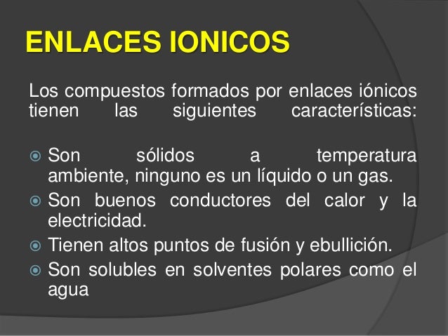 Enlaces Quimicos