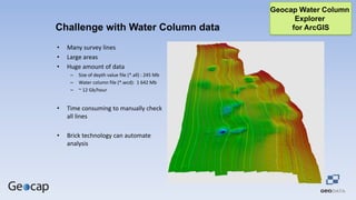 Geocap Water Column and Seafloor for ArcGIS - Oil and Gas seminar ...