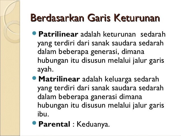 5. bentuk keluarga