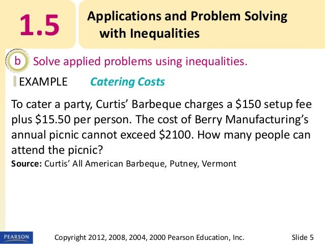 applications and problem solving