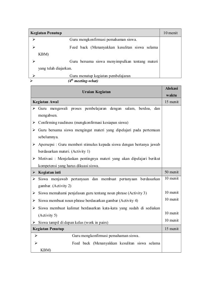 Rpp Bahasa Inggris Smp Asking And Giving Information Speaking Skill