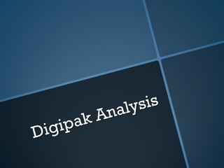 5. digipak analysis