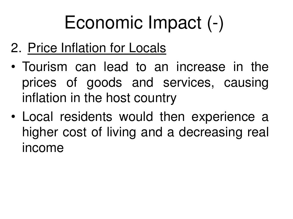 5 impacts of tourism